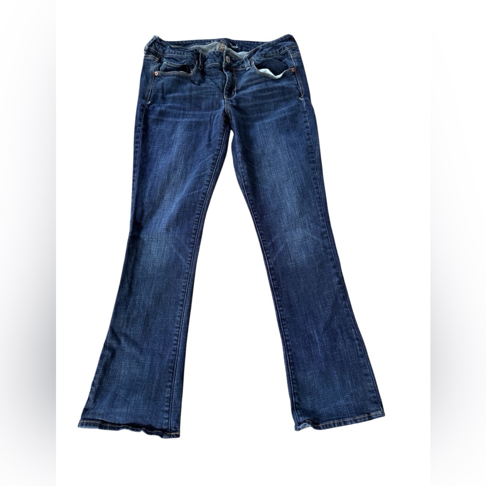 American Eagle Outfitters Women's Boot Cut Jeans - Dark Blue